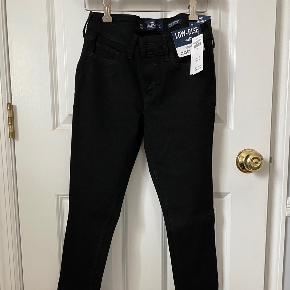 NWT Black Hollister Skinny Pants